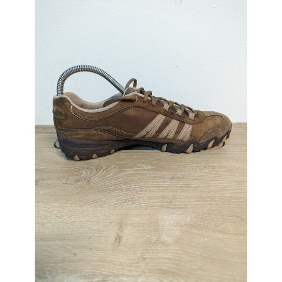 Skechers Womens Compulsions Blender 46884 Brown Casual Shoes Sneakers Size 10 - Picture 6 of 9